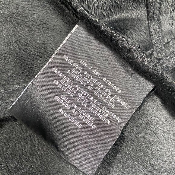 Womens Outdoor Jacket Large Dark Gray Full-Zip - Picture 11 of 12